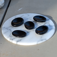 Indlæs billede til gallerivisning Sort obsidian nussesten