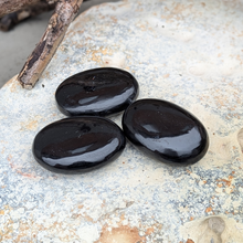 Indlæs billede til gallerivisning Sort obsidian palmstones