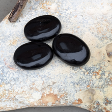 Indlæs billede til gallerivisning Sort obsidian palmstones