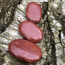 Indlæs billede til gallerivisning Rød jaspis palmstones