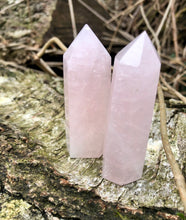 Indlæs billede til gallerivisning Rosakvarts Tårne - 8 - 10 cm