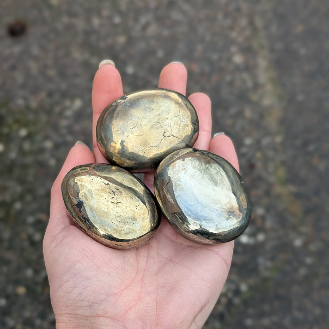 Pyrit palmstones – Vejgaardsten