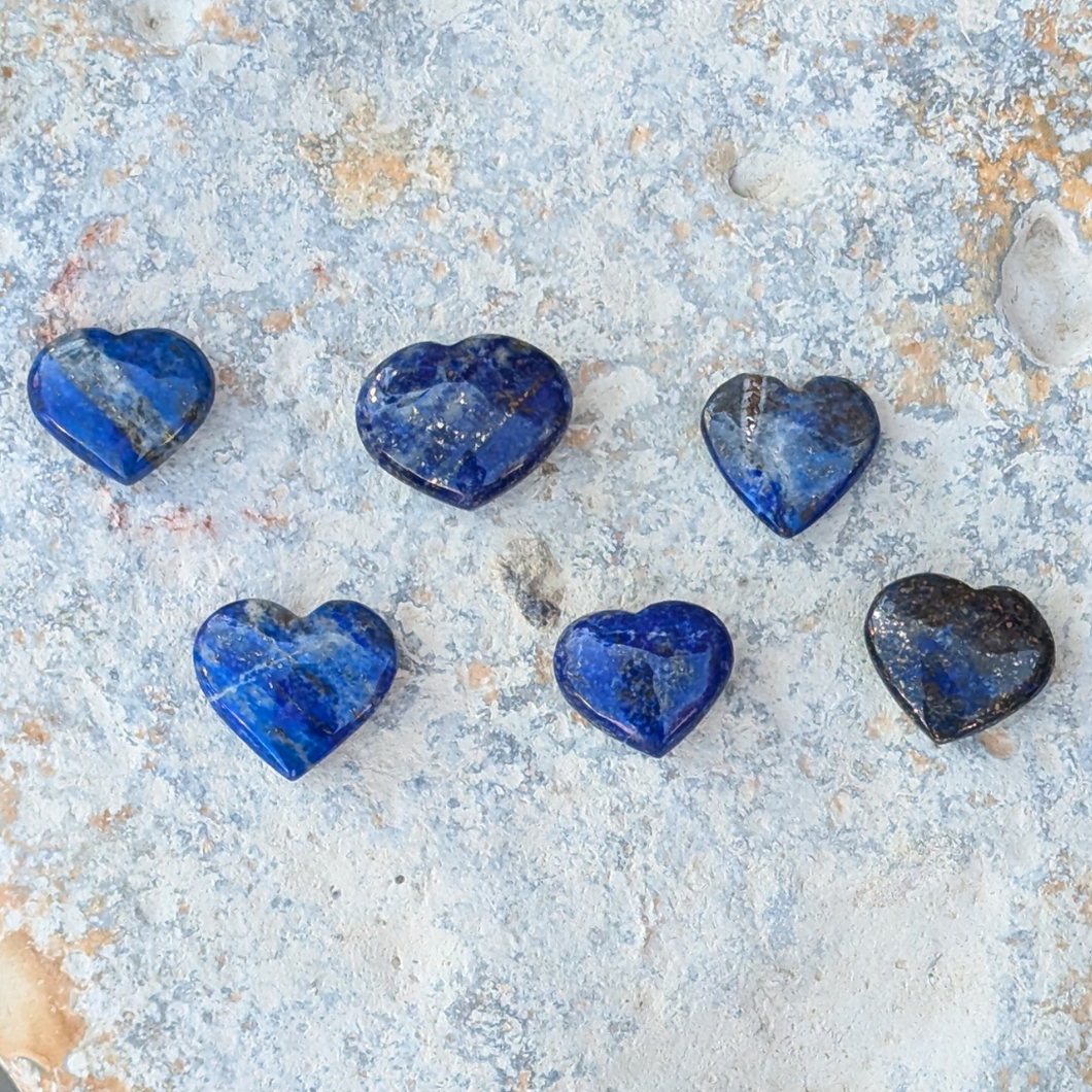 Lapis lazuli hjerter